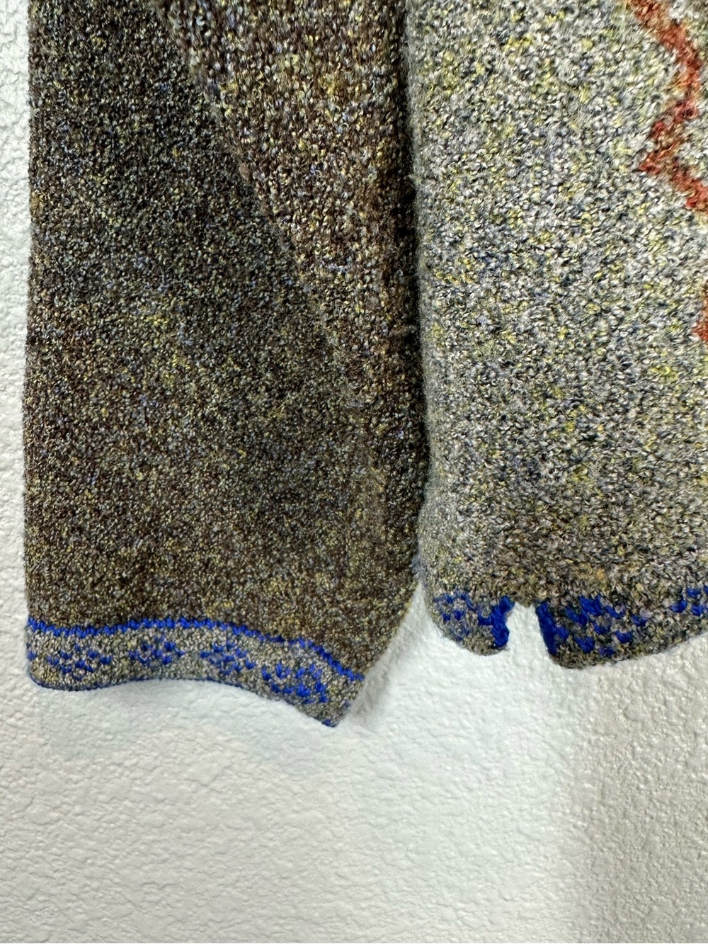 IVA KNIGHT Quality Handframed Knitwear from Scottland V-Neck Sweater Cardigan - Picture 7 of 8